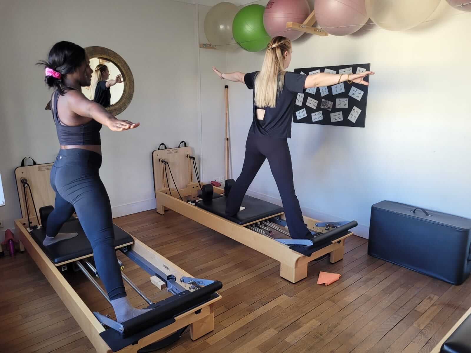 Pratique du Pilates sur appareils